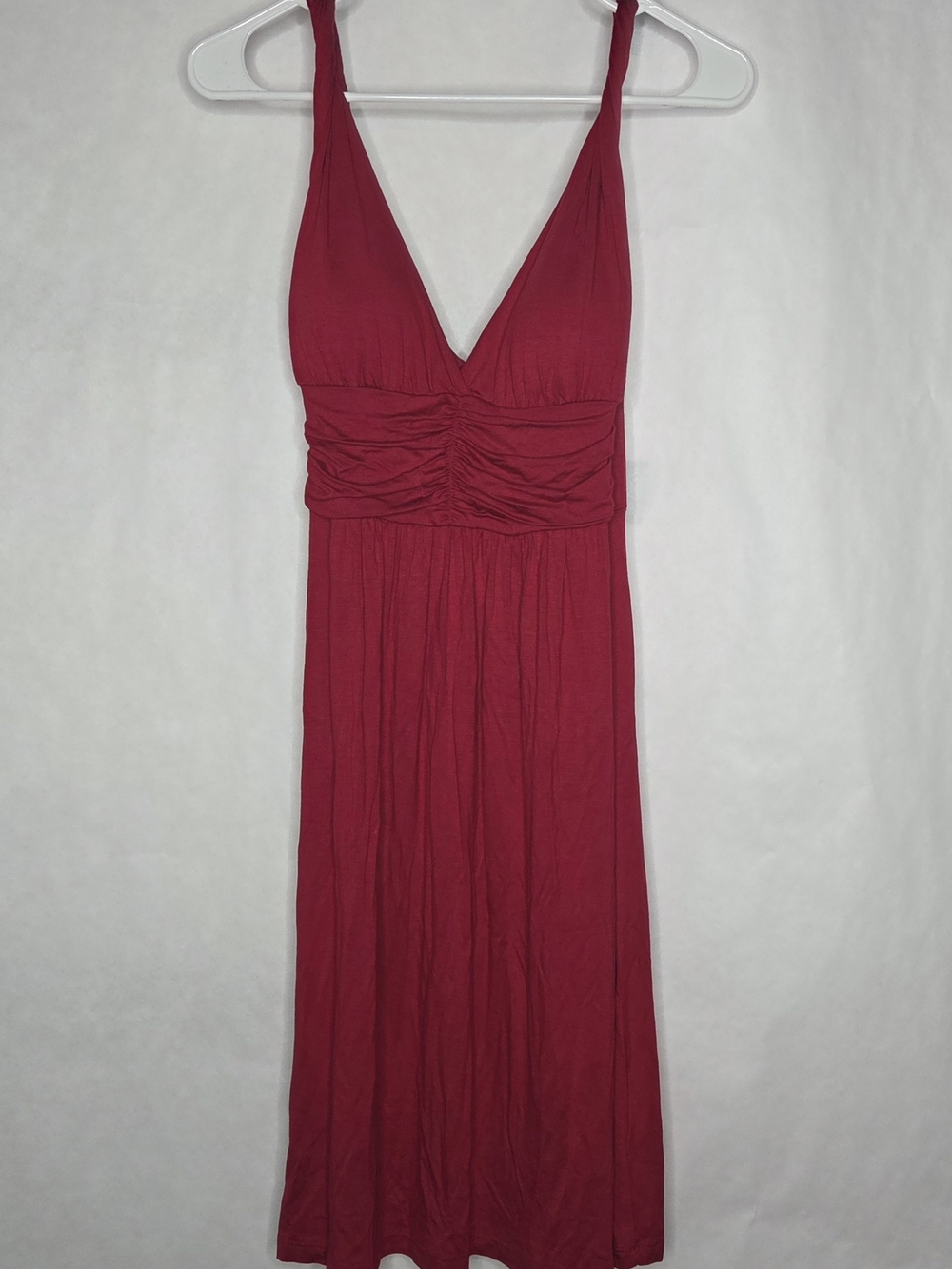 Kld Signature Maxi Dress in Deep Berry